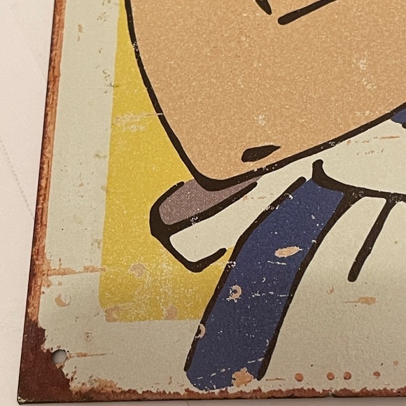 Schoenberg Sign Art Today’s Menu Take it or Leave it! Retro Vintage Look - Picture 8 of 11